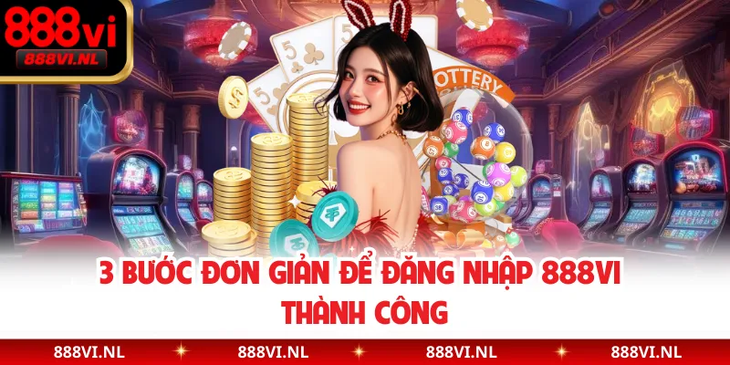 3 bước đơn giản để đăng nhập 888VI thành công